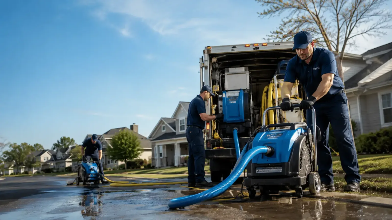 Flood Damage Cleanup in Lotus, CA